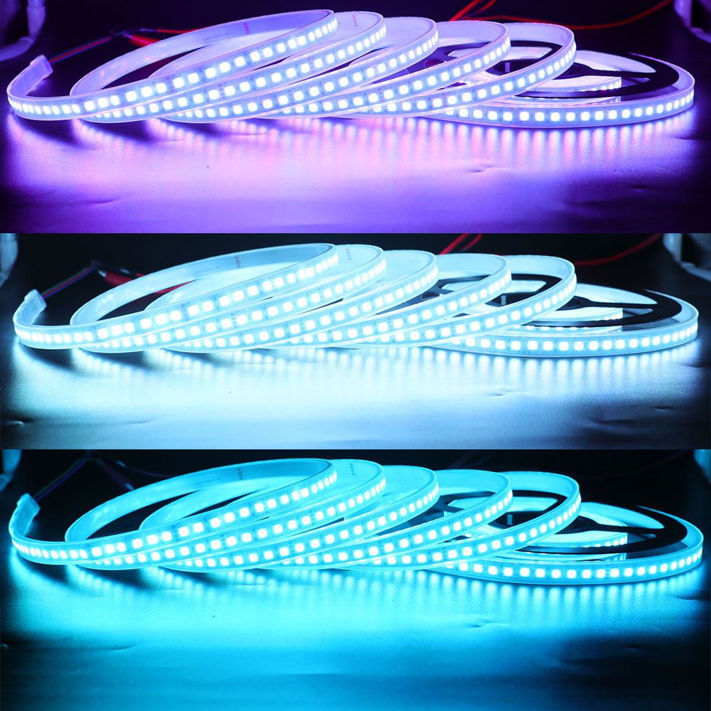 DC12/24V 5050SMD 16.4Ft 600LEDs Color Changing RGB LED Strip Lights DC12/24V 5050SMD 16.4Ft 600LEDs Color Changing RGB LED Strip Lights